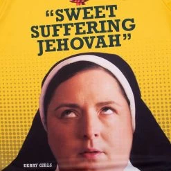 'Sweet Suffering Jehovah' Kids' Derry Girls Jersey 11 'Sweet Suffering Jehovah' Kids' Derry Girls Jersey -Outdoor Clothing Store sweet suffering jehovah 5 1