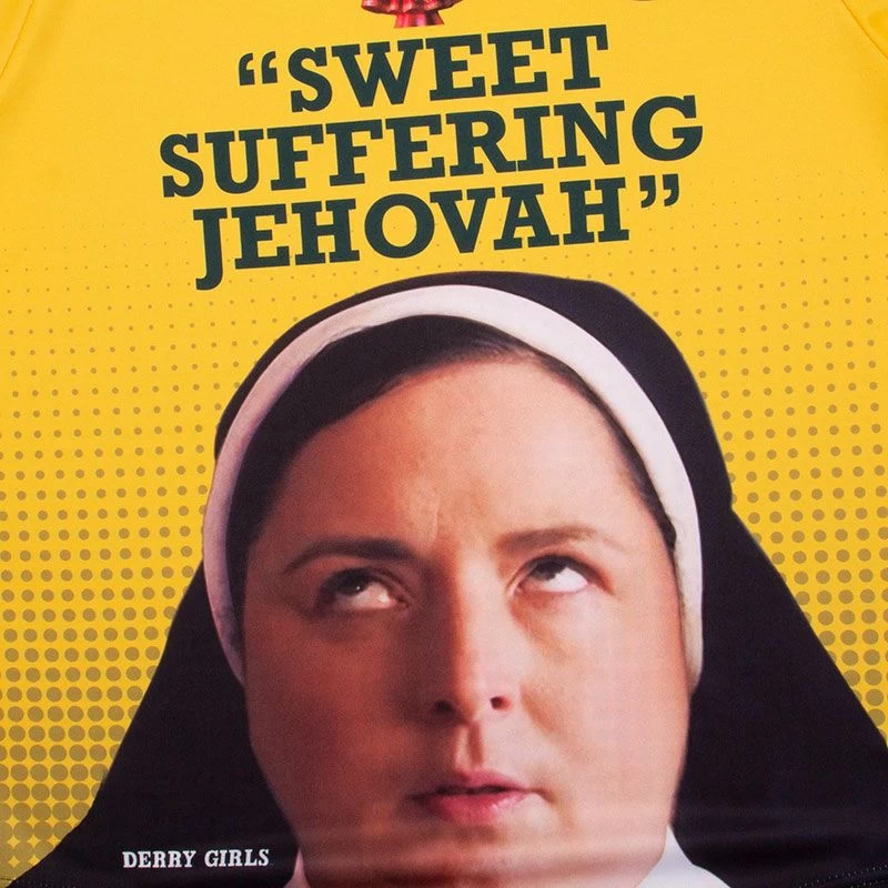 'Sweet Suffering Jehovah' Kids' Derry Girls Jersey 5 'Sweet Suffering Jehovah' Kids' Derry Girls Jersey - Image 5