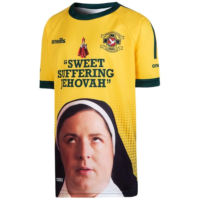 'Sweet Suffering Jehovah' Kids' Derry Girls Jersey 1 'Sweet Suffering Jehovah' Kids' Derry Girls Jersey