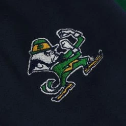 Trad Craft Men's Notre Dame Ireland Hoodie Emerald / Navy -Outdoor Clothing Store trad craft mens notre dame ireland hoodie emerald navy adlt p5
