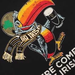 Trad Craft Men's Notre Dame Here Come The Irish T-Shirt Black / Multi -Outdoor Clothing Store trad craft tee black guinness scarf touscan 3