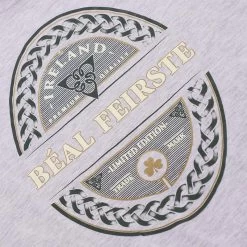 Trad Craft Men's Béal Feirste Classic T-Shirt Grey 5 Trad Craft Men's Béal Feirste Classic T-Shirt Grey -Outdoor Clothing Store tradcraft grey marl trad beal feirste p1610 p3