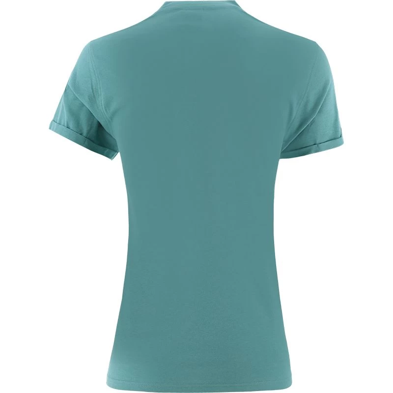 Trad Craft Women's Emerald Isle 1916 T-Shirt Ocean Green 2 Trad Craft Women's Emerald Isle 1916 T-Shirt Ocean Green - Image 2