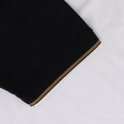 Guinness Men's Notre Dame Polo Shirt Black / White -Outdoor Clothing Store tradcraft polo blk wht nd guin gnd2002 p7