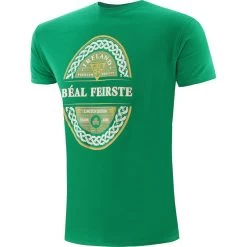 Trad Craft Men's Béal Feirste Classic T-Shirt Emerald