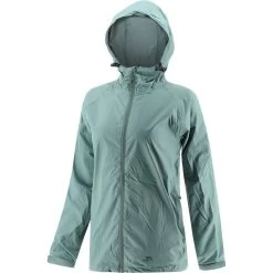 Trespass Women's Waterproof Jacket Tayah II Teal Mist