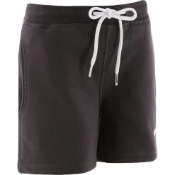 Men's Trigger French Terry Leisure Shorts Dark Grey / White