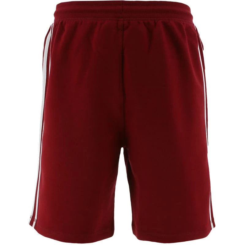 Men's Trigger French Terry Leisure Shorts Maroon 4 Men's Trigger French Terry Leisure Shorts Maroon - Image 4