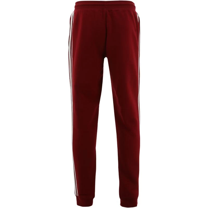 Men's Trigger Fleece Skinny Tracksuit Bottoms Maroon 4 Men's Trigger Fleece Skinny Tracksuit Bottoms Maroon - Image 4
