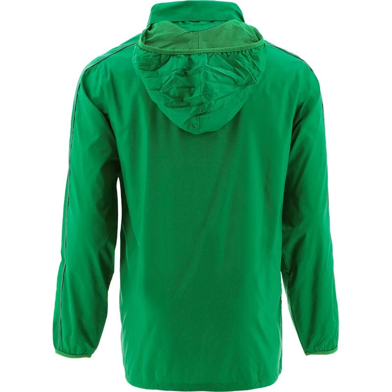 Kids' Typhoon Lightweight Rain Jacket Green 3 Kids' Typhoon Lightweight Rain Jacket Green - Image 3
