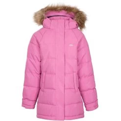 Trespass Kids' Unique Water Resistant Padded Jacket Deep Pink -Outdoor Clothing Store unique fcjkratr0009 dpi a