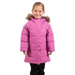Trespass Kids' Unique Water Resistant Padded Jacket Deep Pink