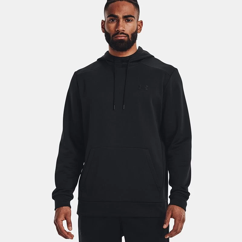 Under Armour Men's Armour Fleece® Hoodie Black 1 Under Armour Men's Armour Fleece® Hoodie Black