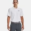 Under Armour Men's Performance 3.0 Polo White / Pitch Grey