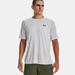 Under Armour Men's Tiger Tech 2.0 T-Shirt Halo Gray / Black