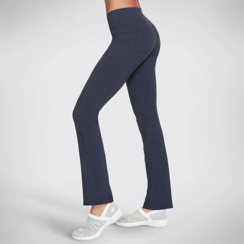 Skechers Women's Go Walk Knit Bottoms Navy 3 Skechers Women's Go Walk Knit Bottoms Navy - Image 3