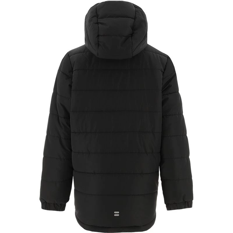 Kids' Wallace Hooded Padded Jacket Black 2 Kids' Wallace Hooded Padded Jacket Black - Image 2