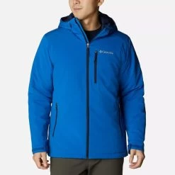 Columbia Men's Gate Racer™ Softshell Jacket Bright Indigo / Collegiate Navy